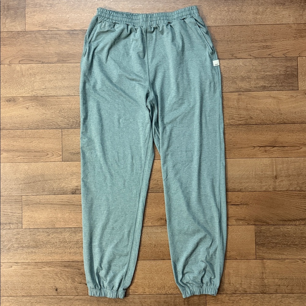 Vuori Size Small Boyfriend Sweatpant Green Comfortable Joggers Soft Yoga Pilates - Picture 3 of 12